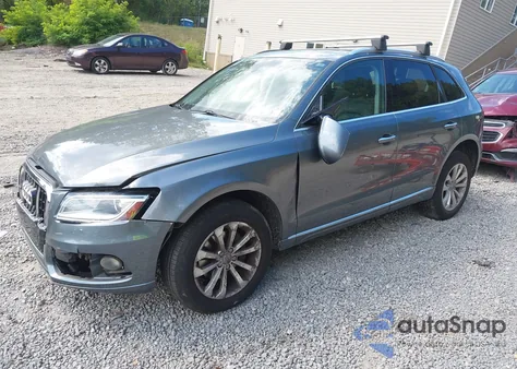 2015 Audi Q5 2.0T Premium из США, поврежденный, VIN WA1CFAFP8FA074592
